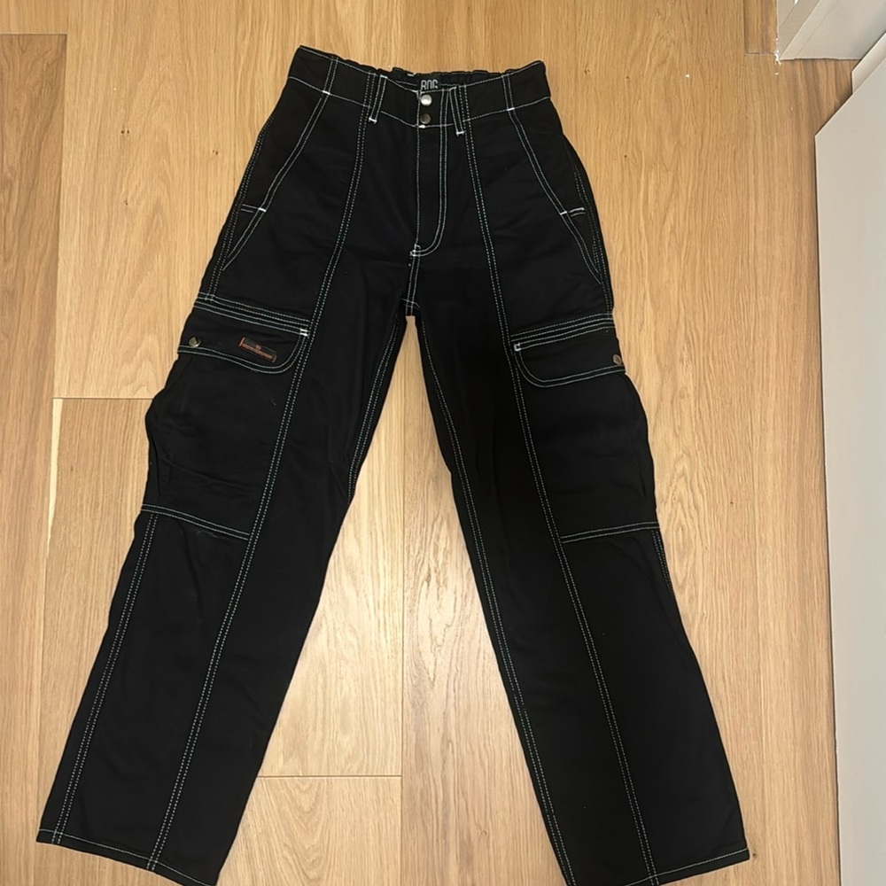 Urban Outfitters black cargo jeans